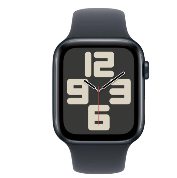 Apple Watch SE(Gen 2)44mm Midnight AI Mid SB,M/L,GPS, MXEK3LL/A, Model A2723,NEW - Picture 1 of 10